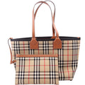 London Check Tote With Pouch Small