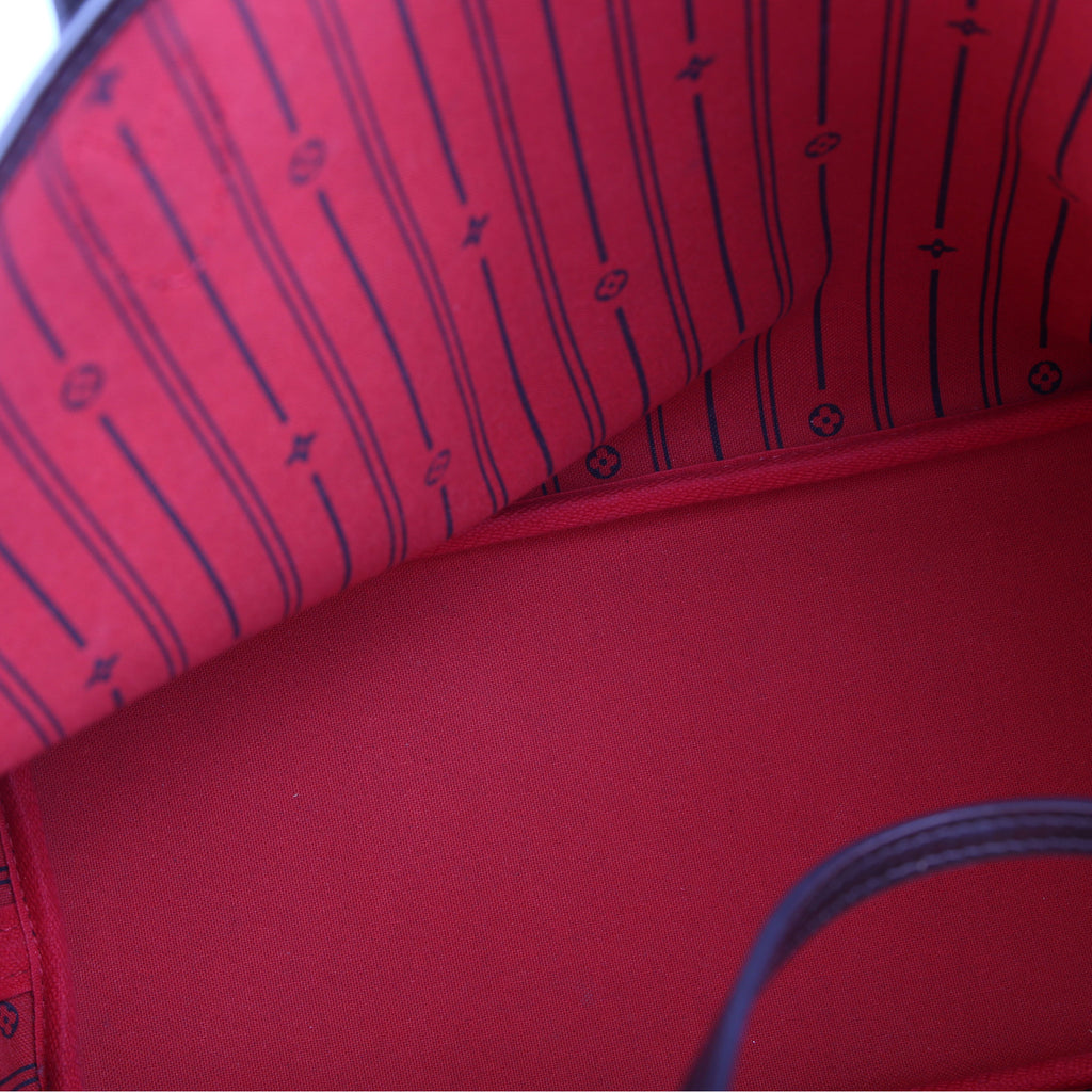 Neverfull MM Damier Ebene Red