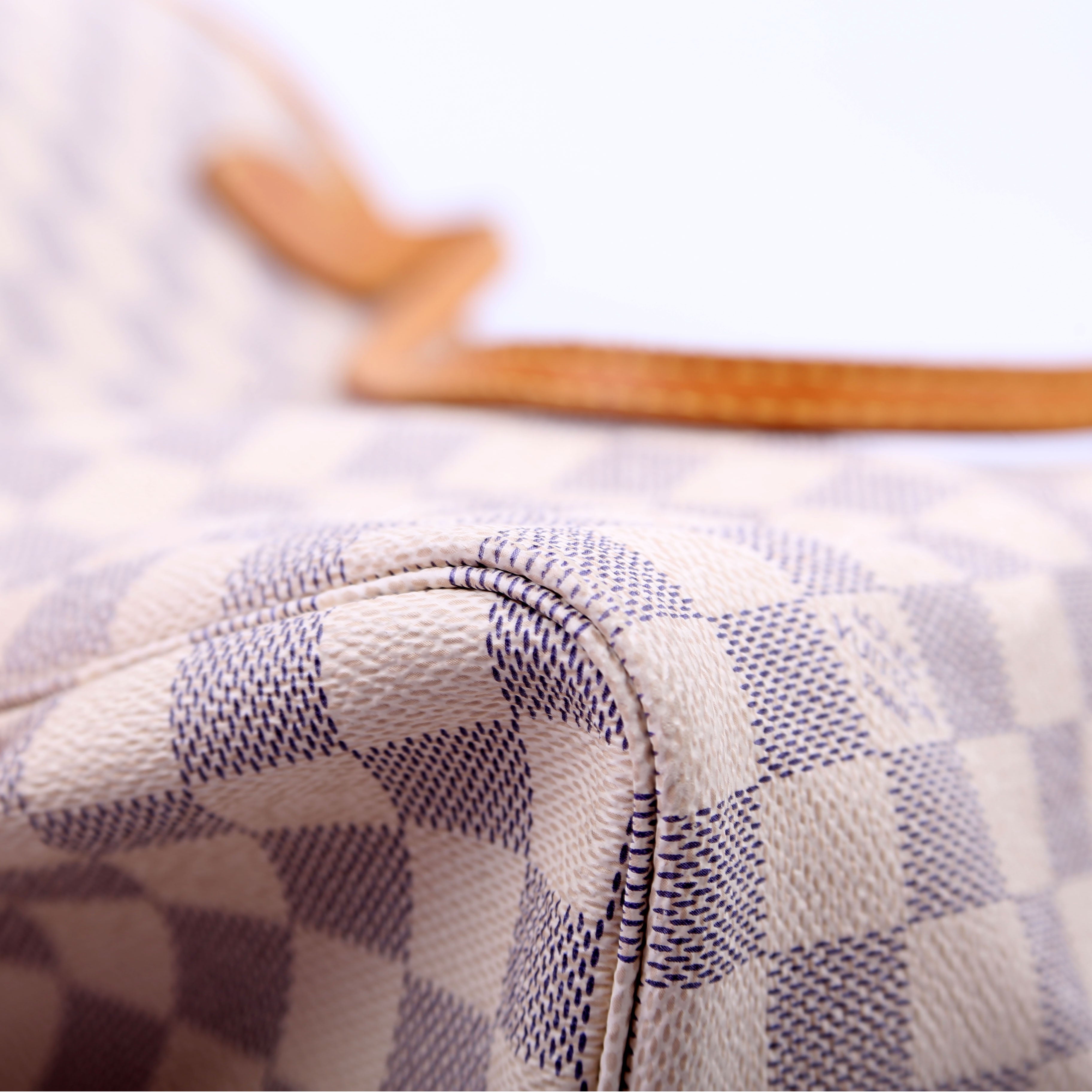Neverfull With Wallet MM Damier Azur