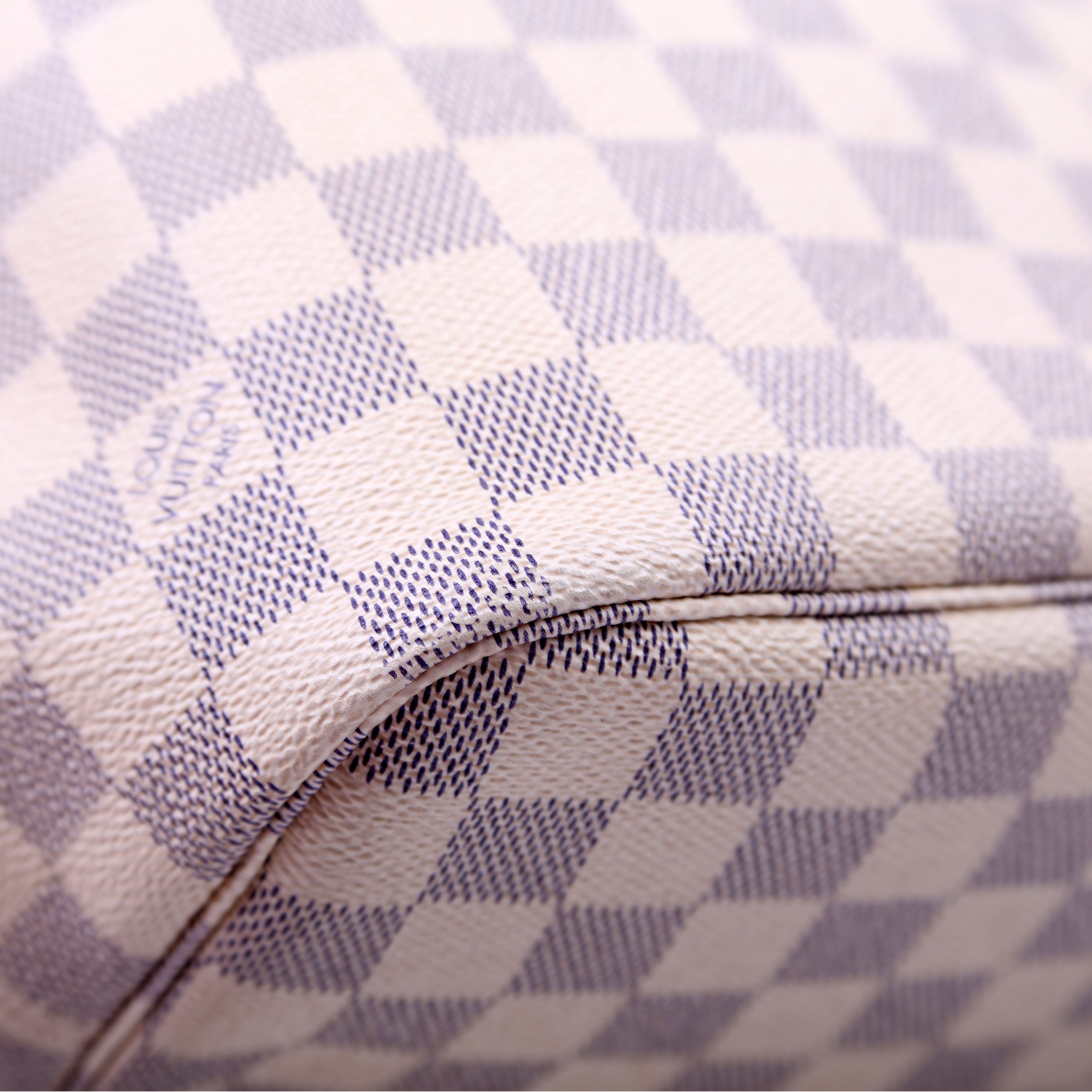 Neverfull With Wallet MM Damier Azur