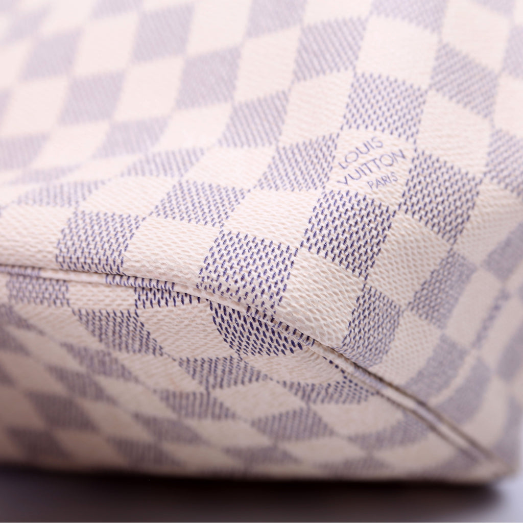 Neverfull With Wallet MM Damier Azur