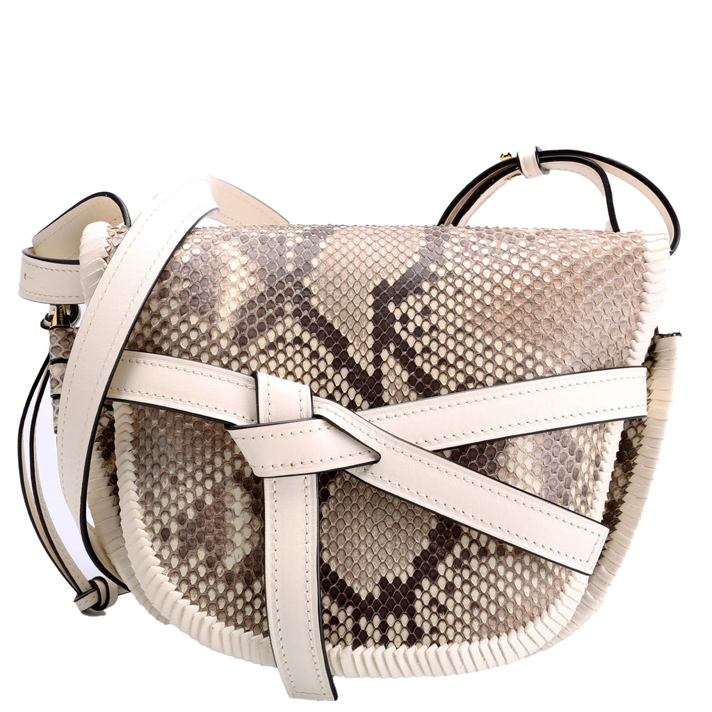 Gate Python Small Bag Beige/White