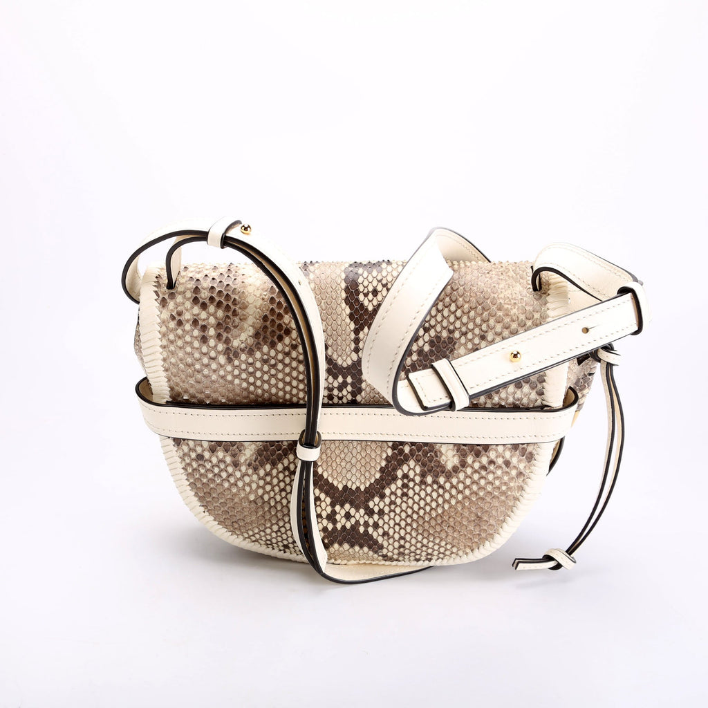 Gate Python Small Bag Beige/White