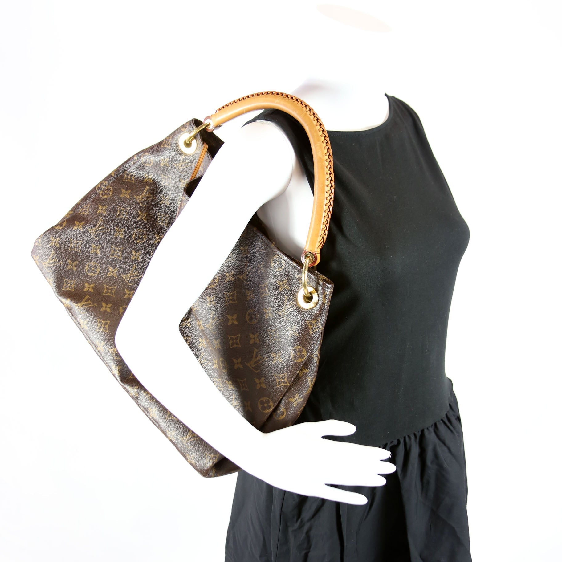 Artsy MM Monogram Brown
