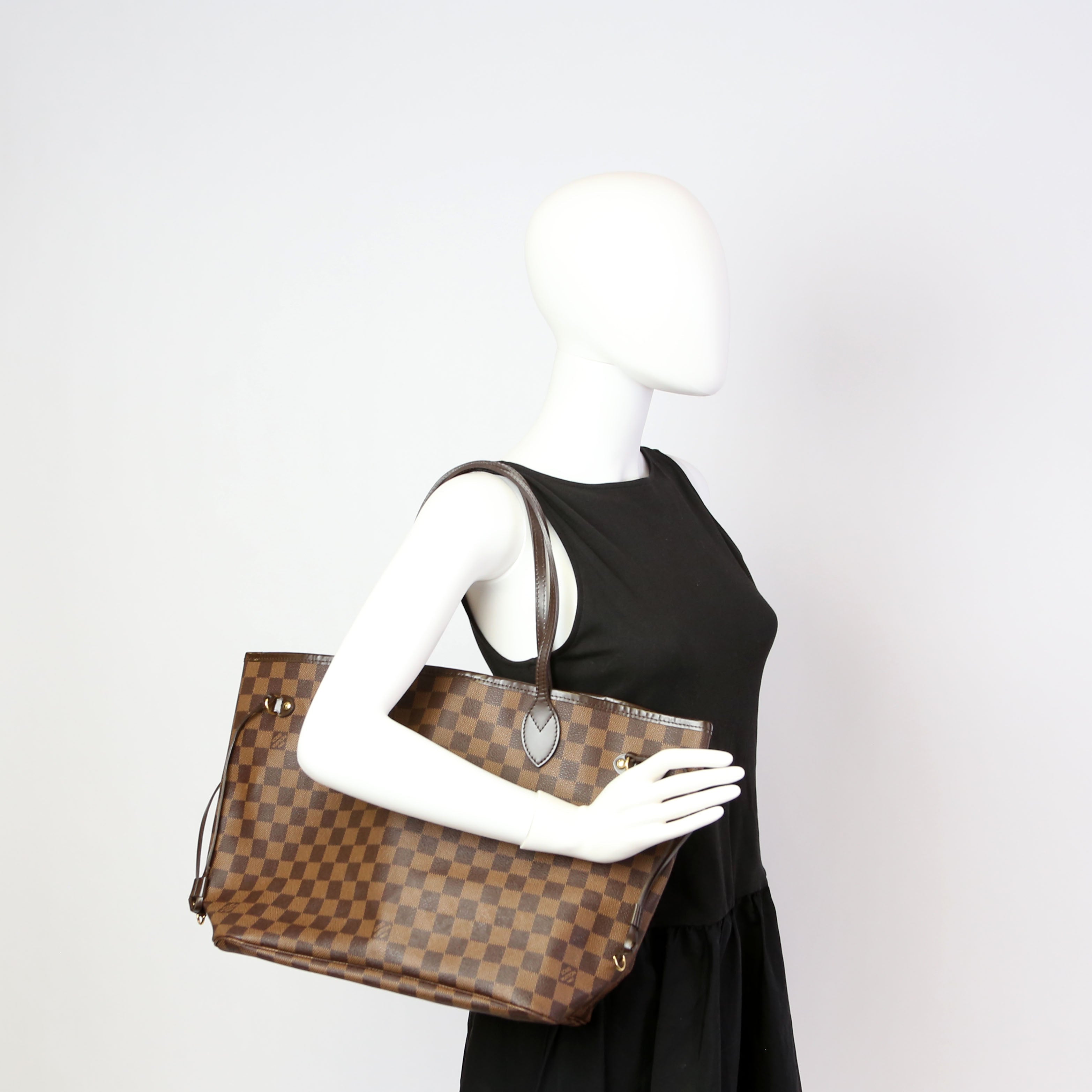 Neverfull MM Damier Ebene Red