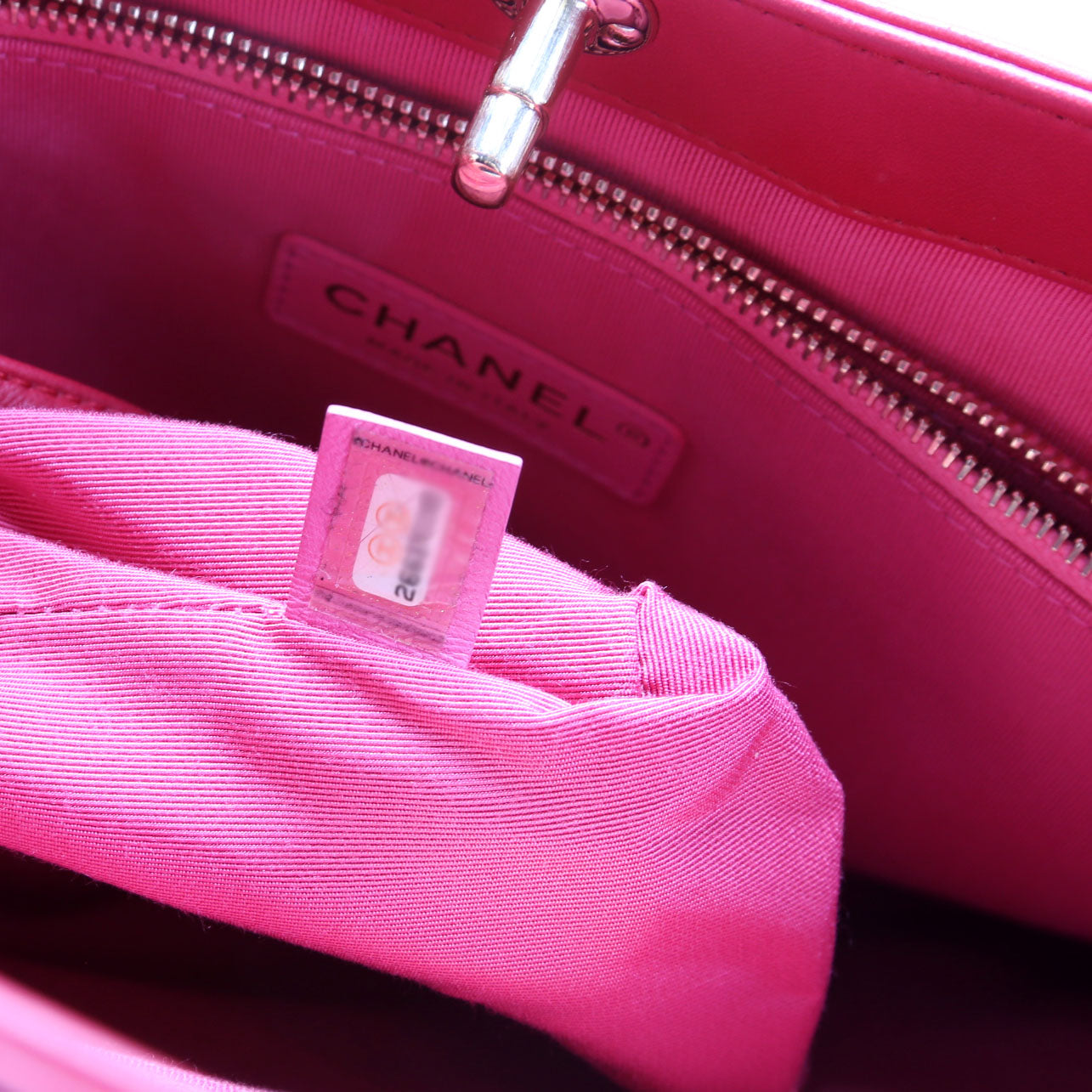 31 Shopping Bag Large Lambskin 26M Pink/Red
