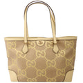631685 Jumbo GG Ophidia Tote Yellow