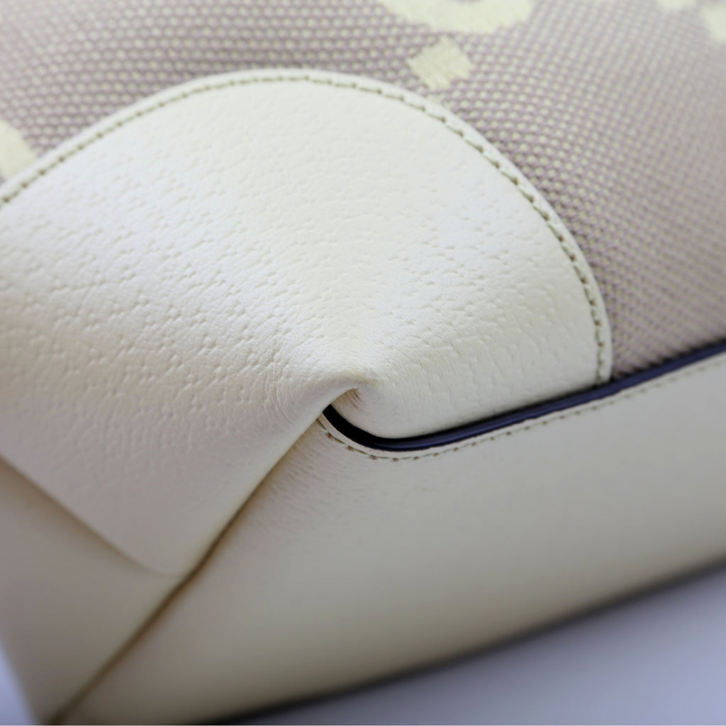 631685 Jumbo GG Ophidia Tote Yellow