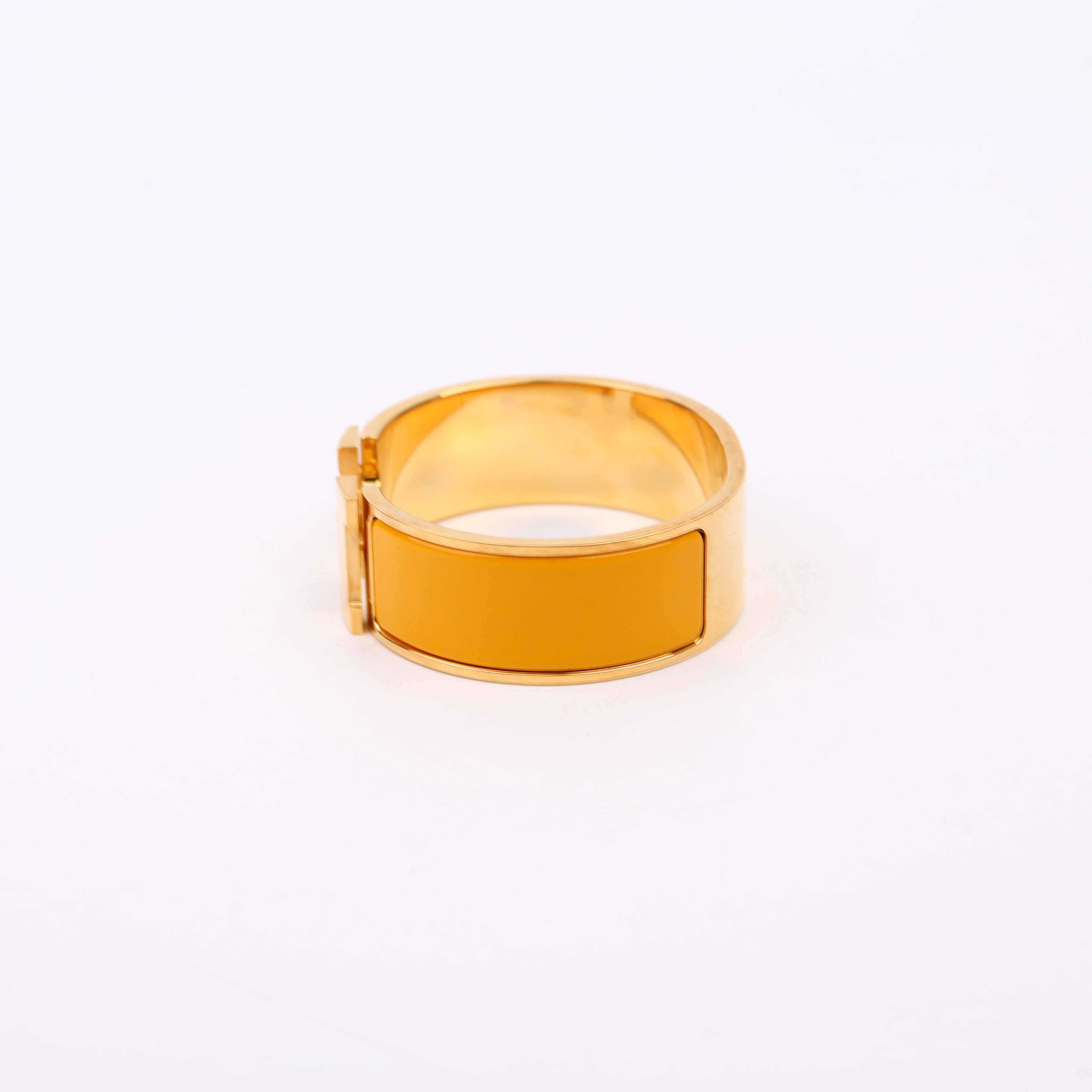 Hermes Clic Clac Wide PM Gold/Yellow