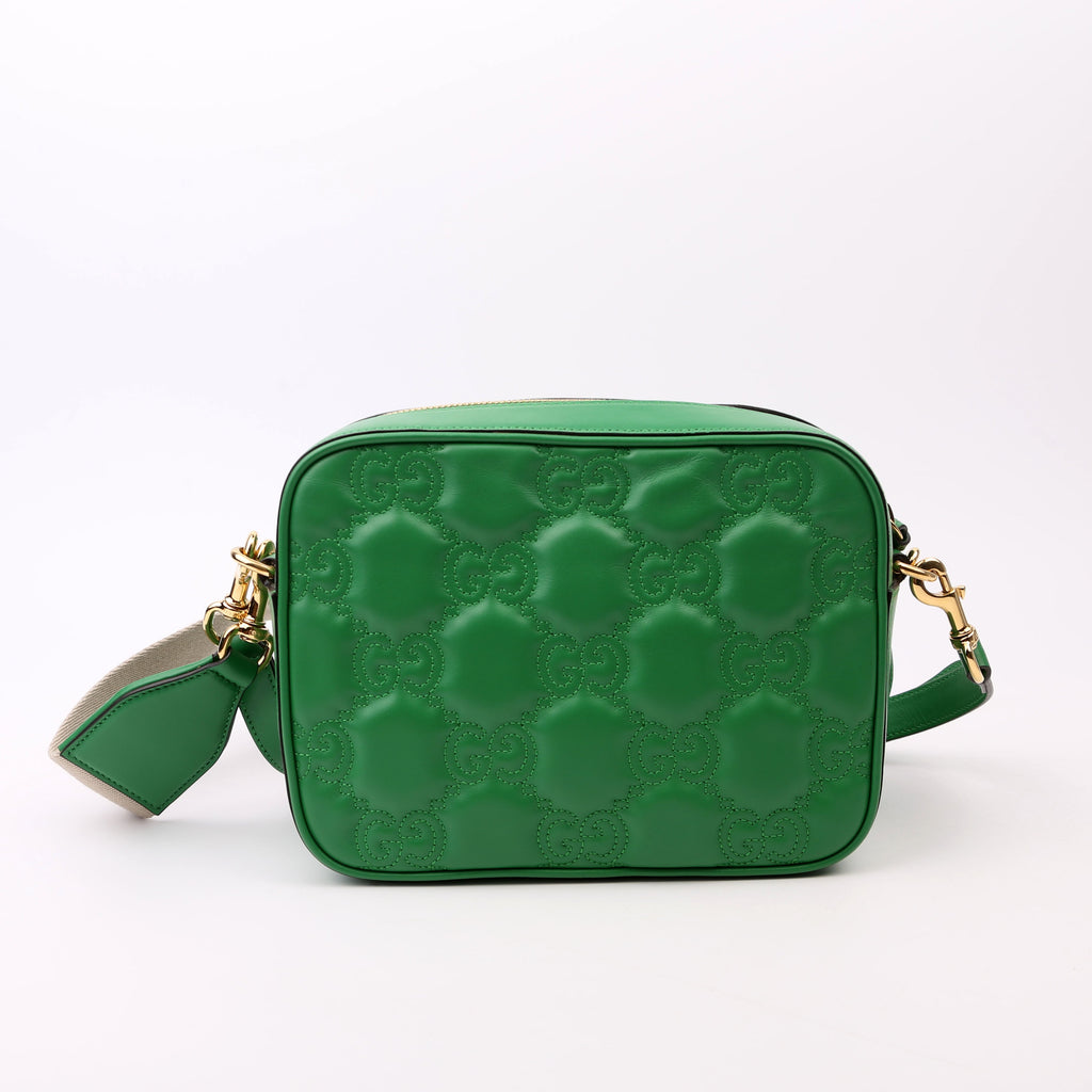 Gucci 702234 GG Matelasse Small Green