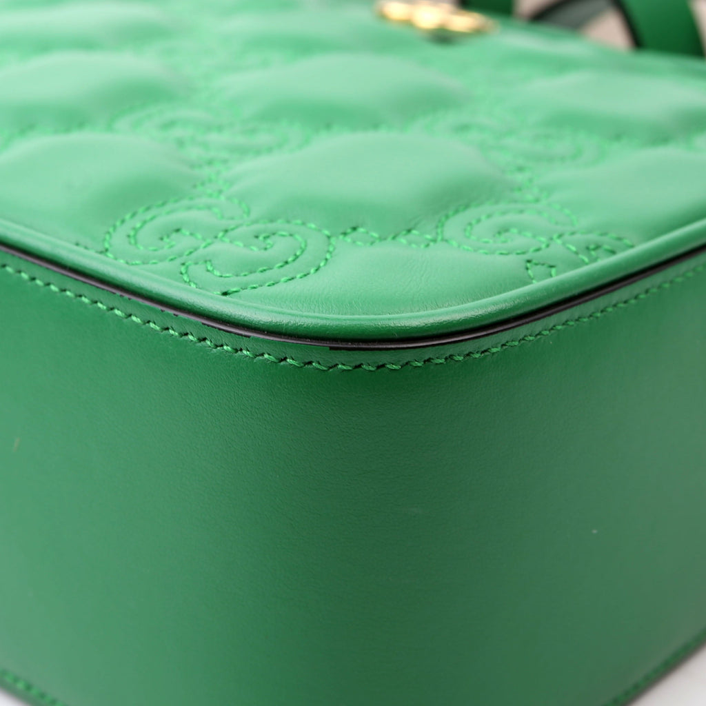 Gucci 702234 GG Matelasse Small Green