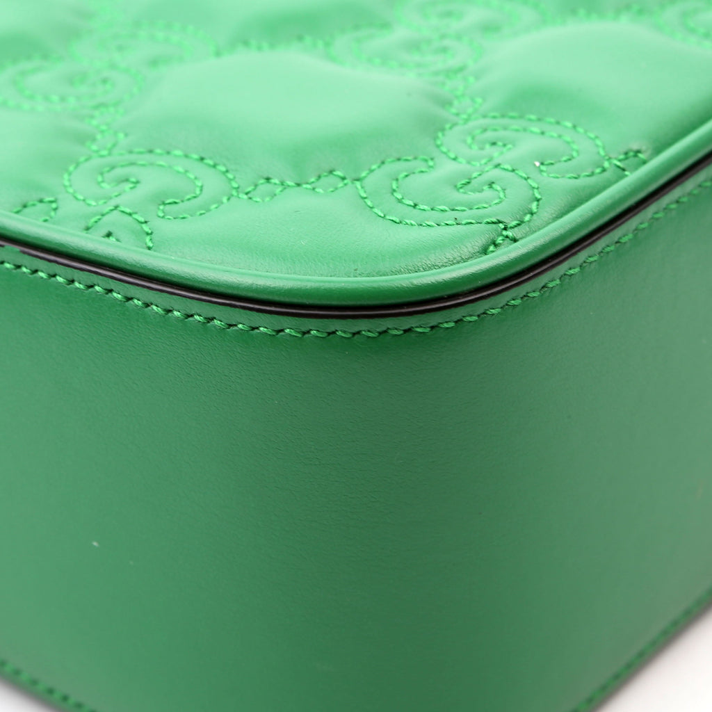 Gucci 702234 GG Matelasse Small Green