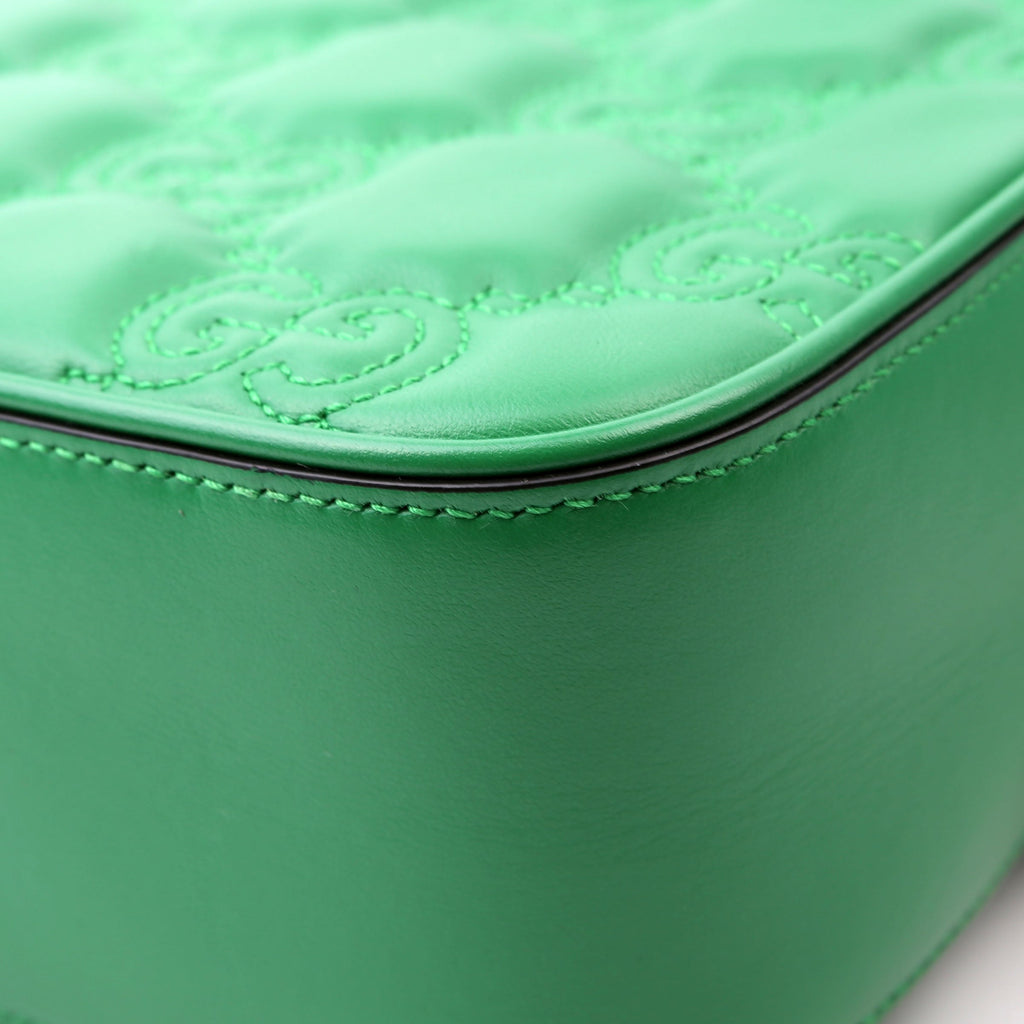 Gucci 702234 GG Matelasse Small Green