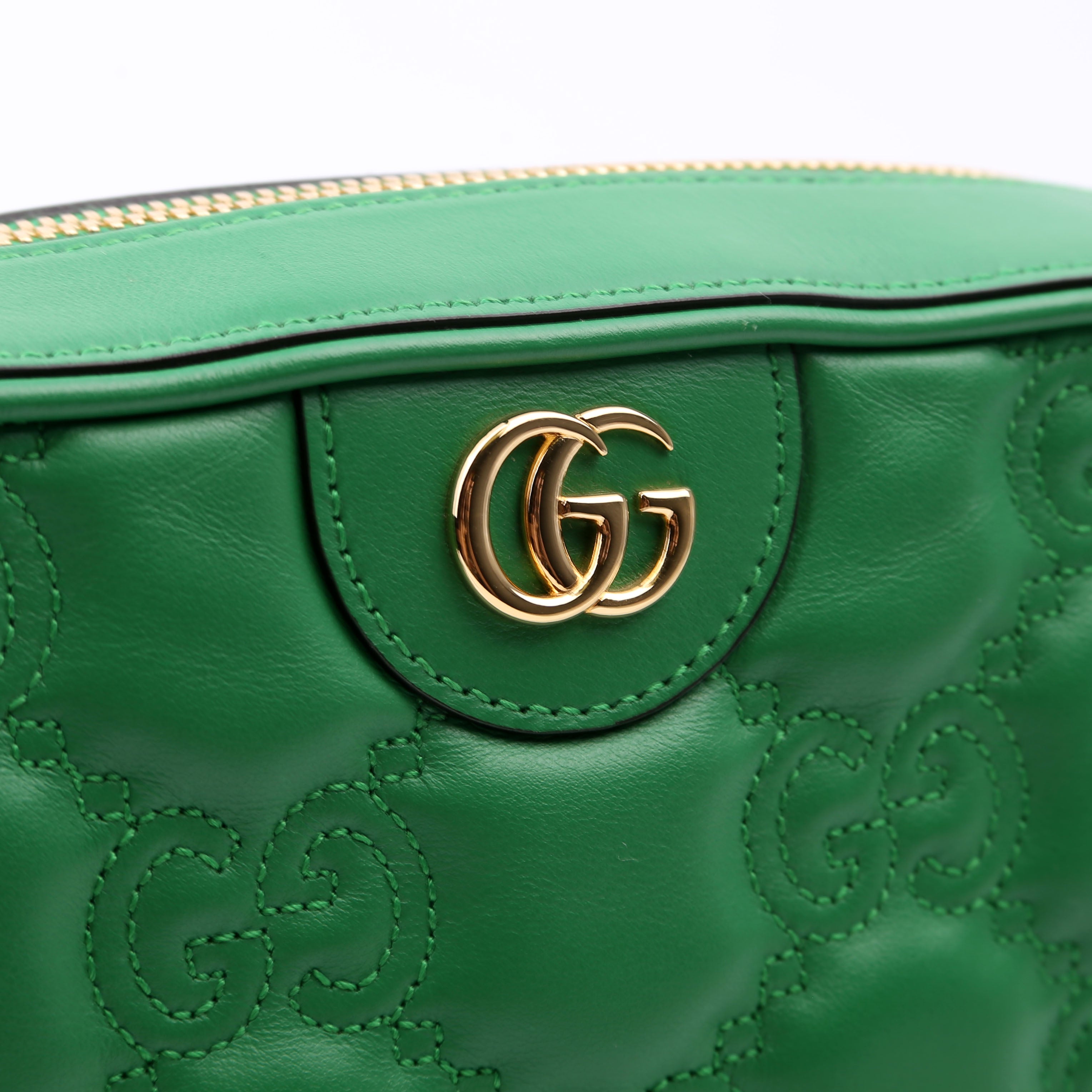 Gucci 702234 GG Matelasse Small Green
