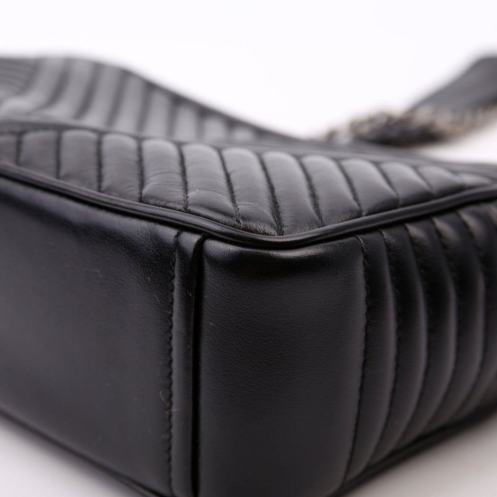 Diagramme Camera Bag Soft Calfskin Impunture Black