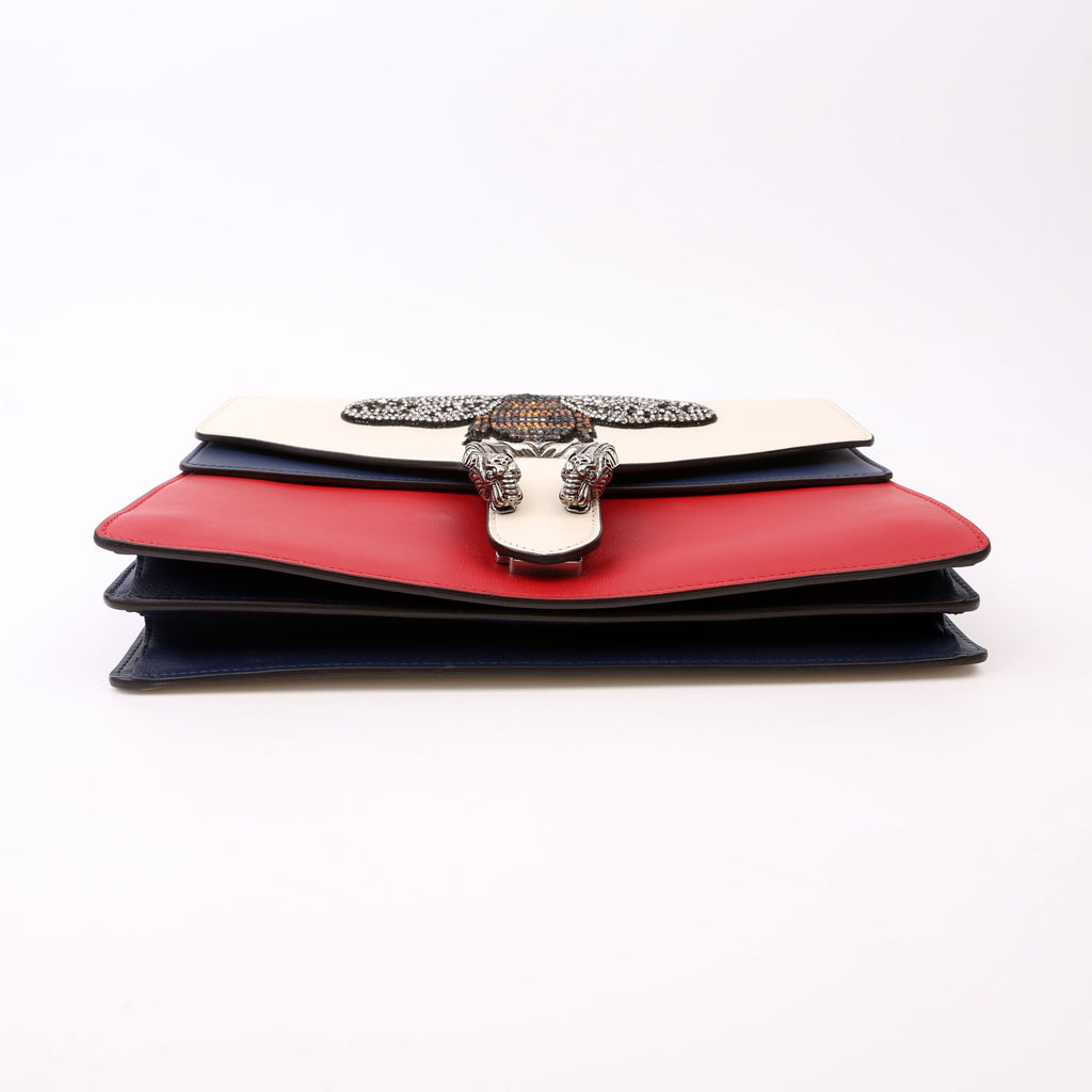 Gucci 403347 Dionysus Bee Embellished Shoulder Bag Medium