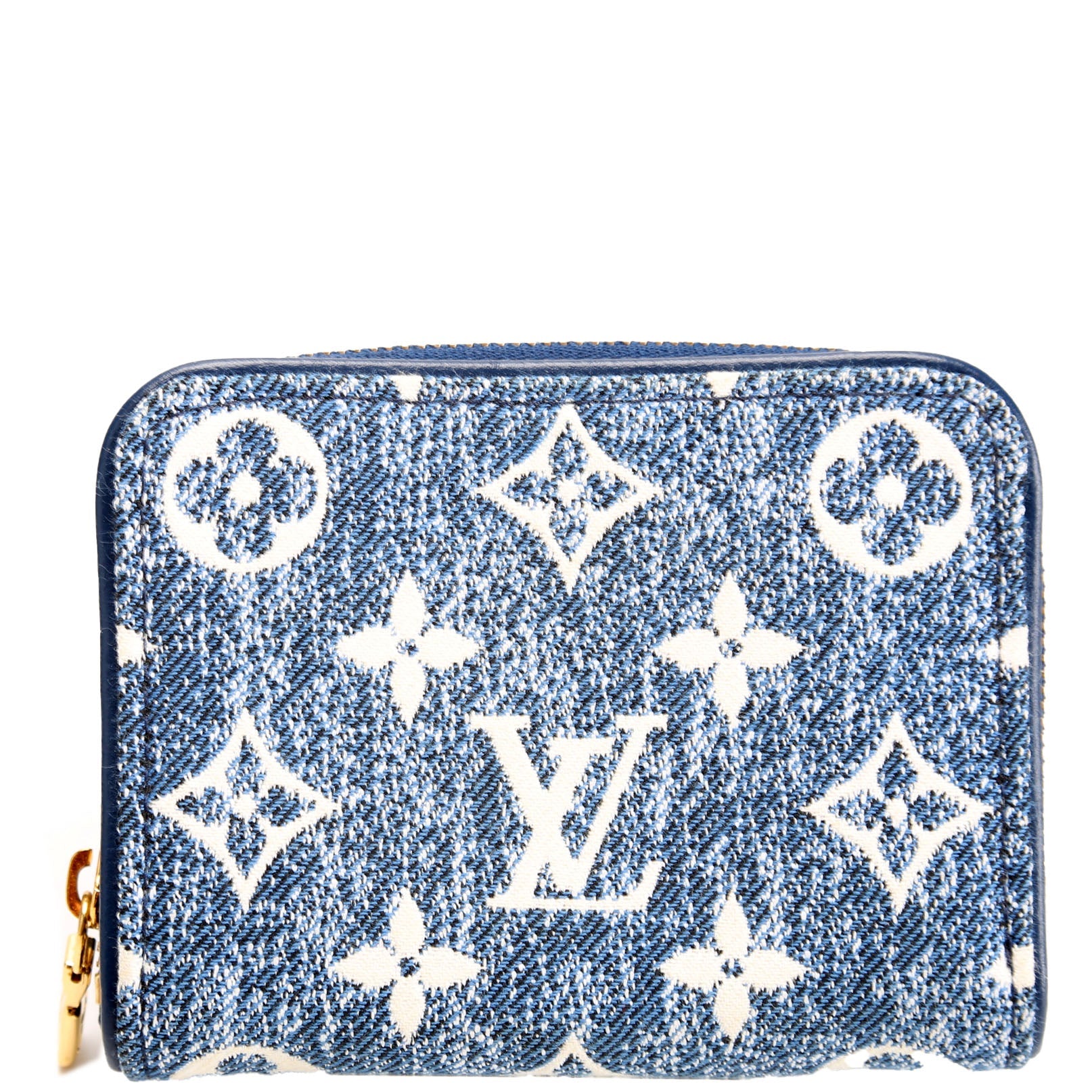 Zippy Coin Denim Blue/White