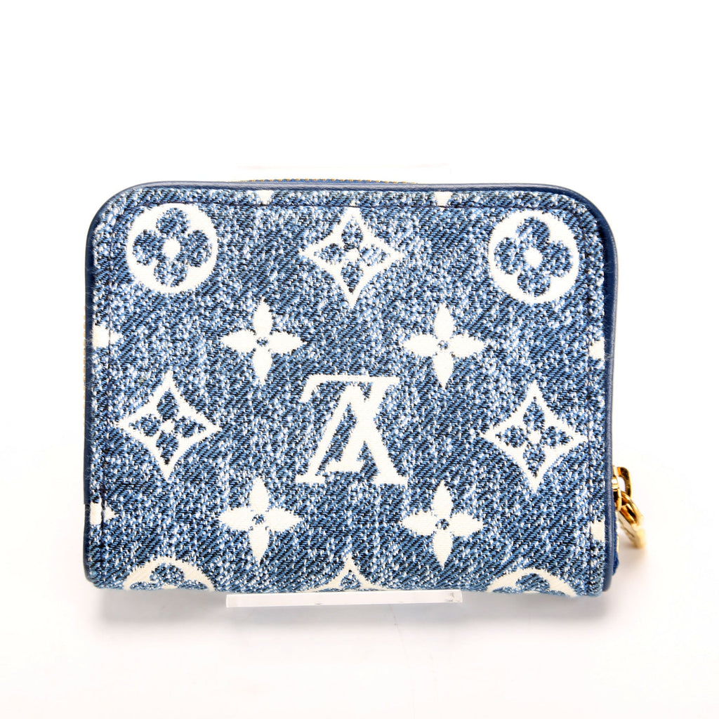 Zippy Coin Denim Blue/White