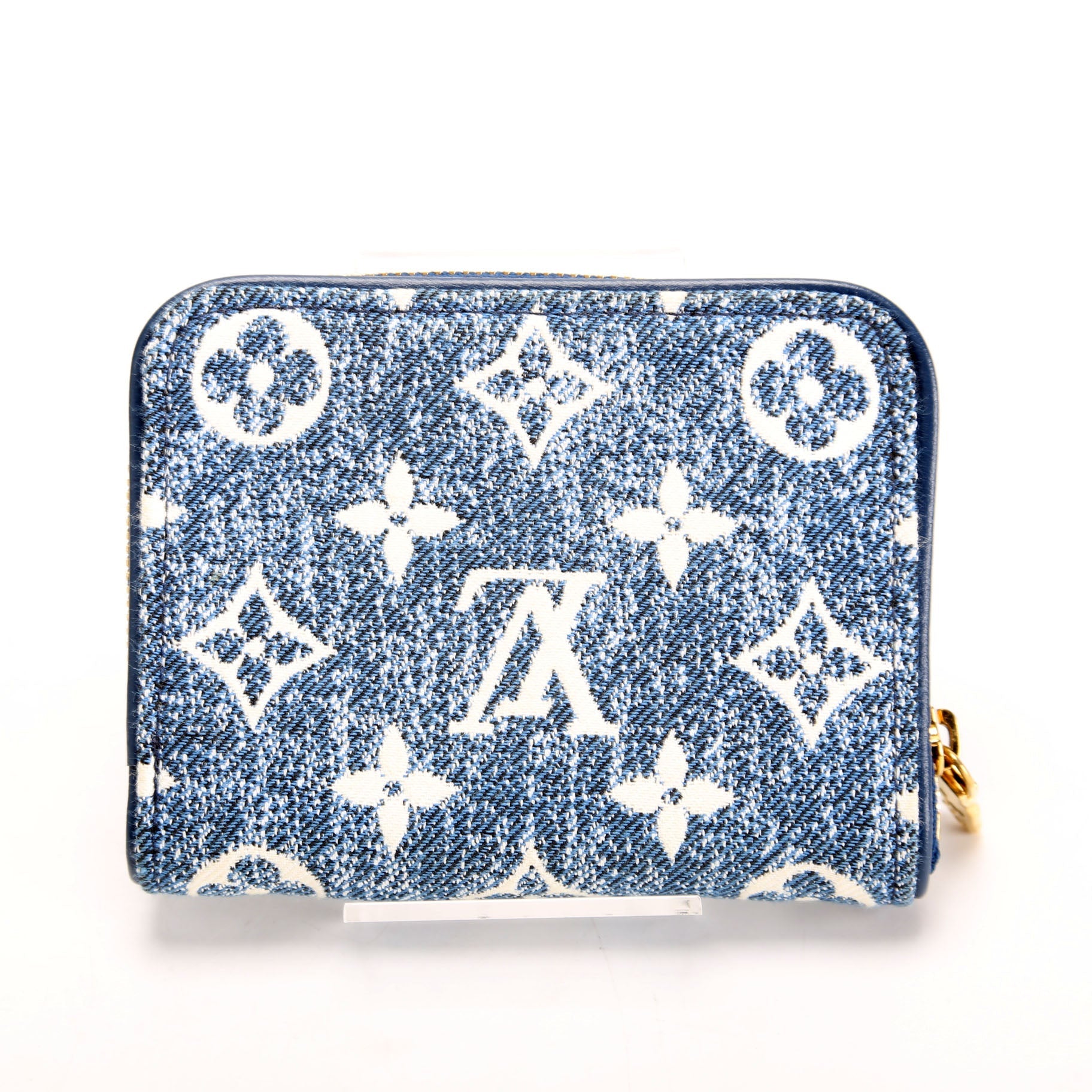 Zippy Coin Denim Blue/White