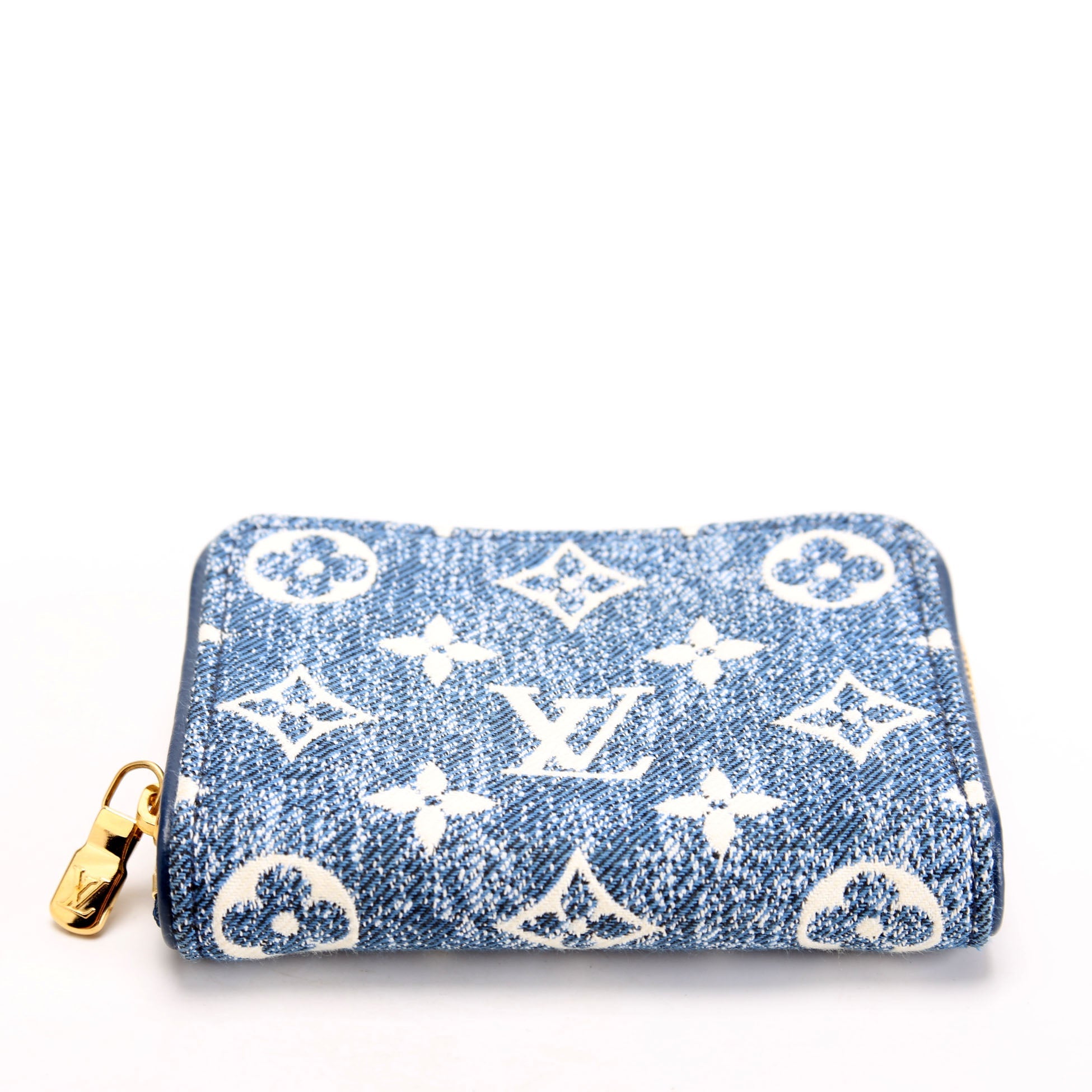 Zippy Coin Denim Blue/White