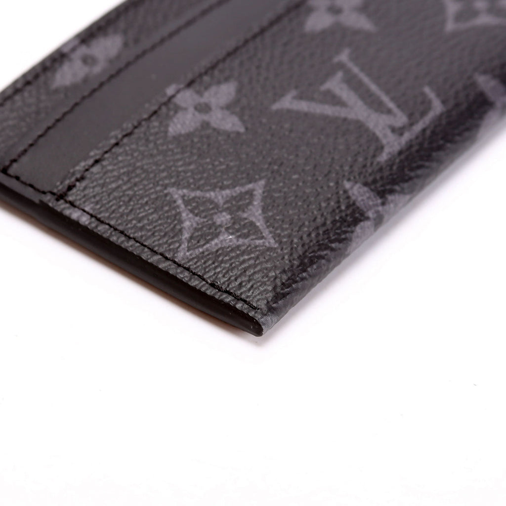 Double Card Holder Elipse Monogram