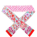 In The Garden Bandeau Silk Scarf Multicolor