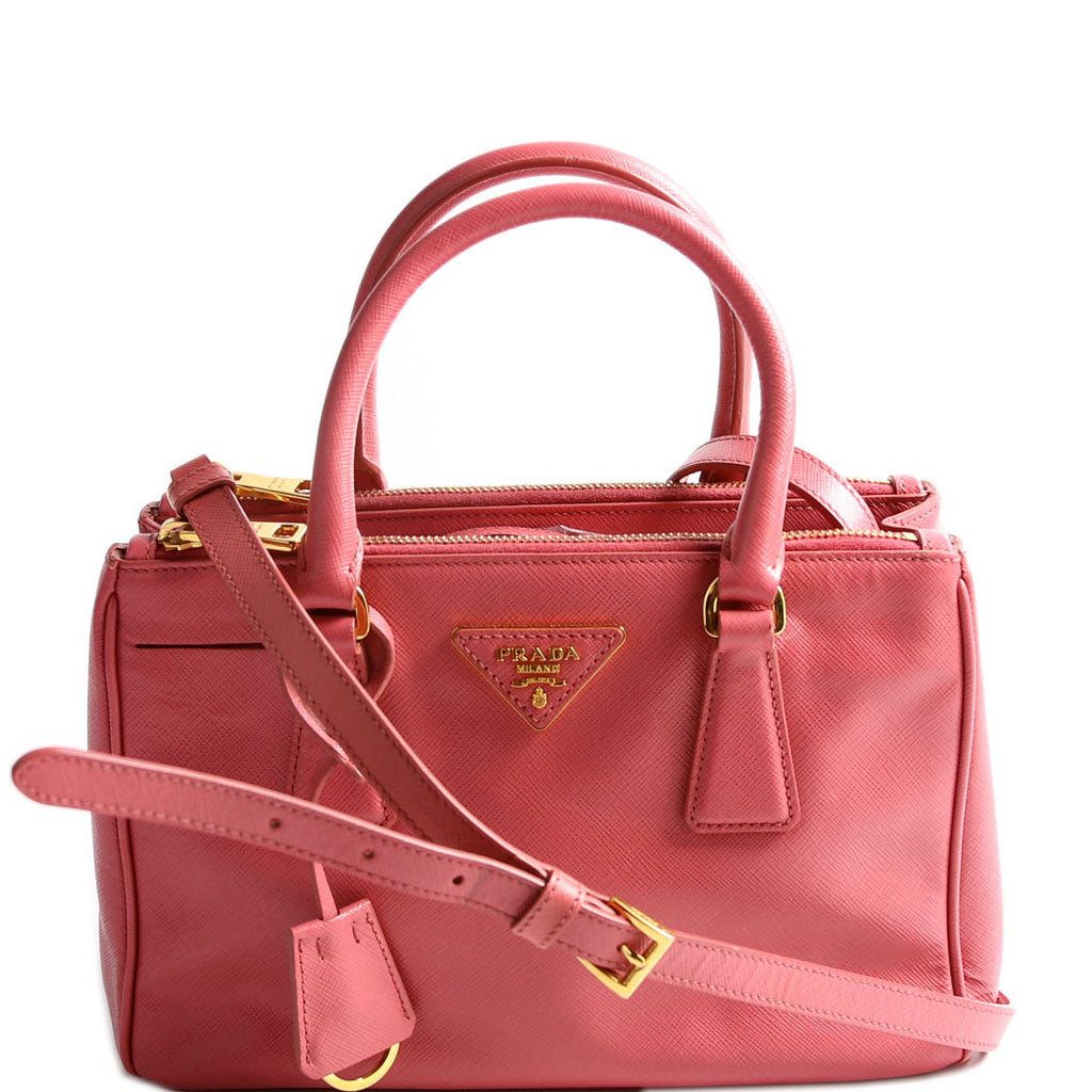 Saffiano Galleria Small Pink