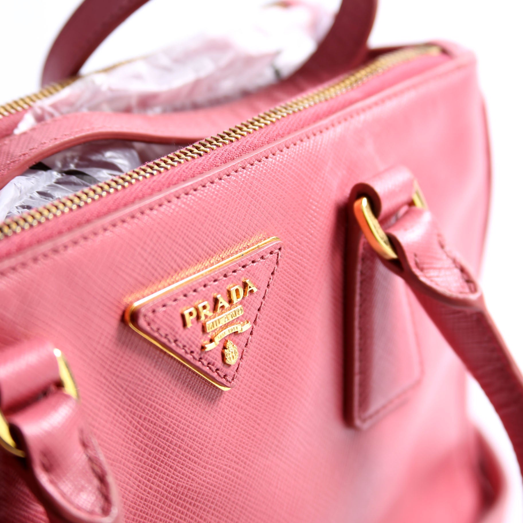 Saffiano Galleria Small Pink