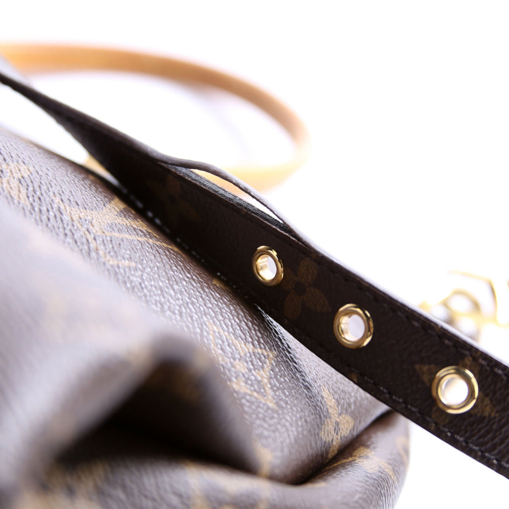 Pallas Tote Monogram Leather Side