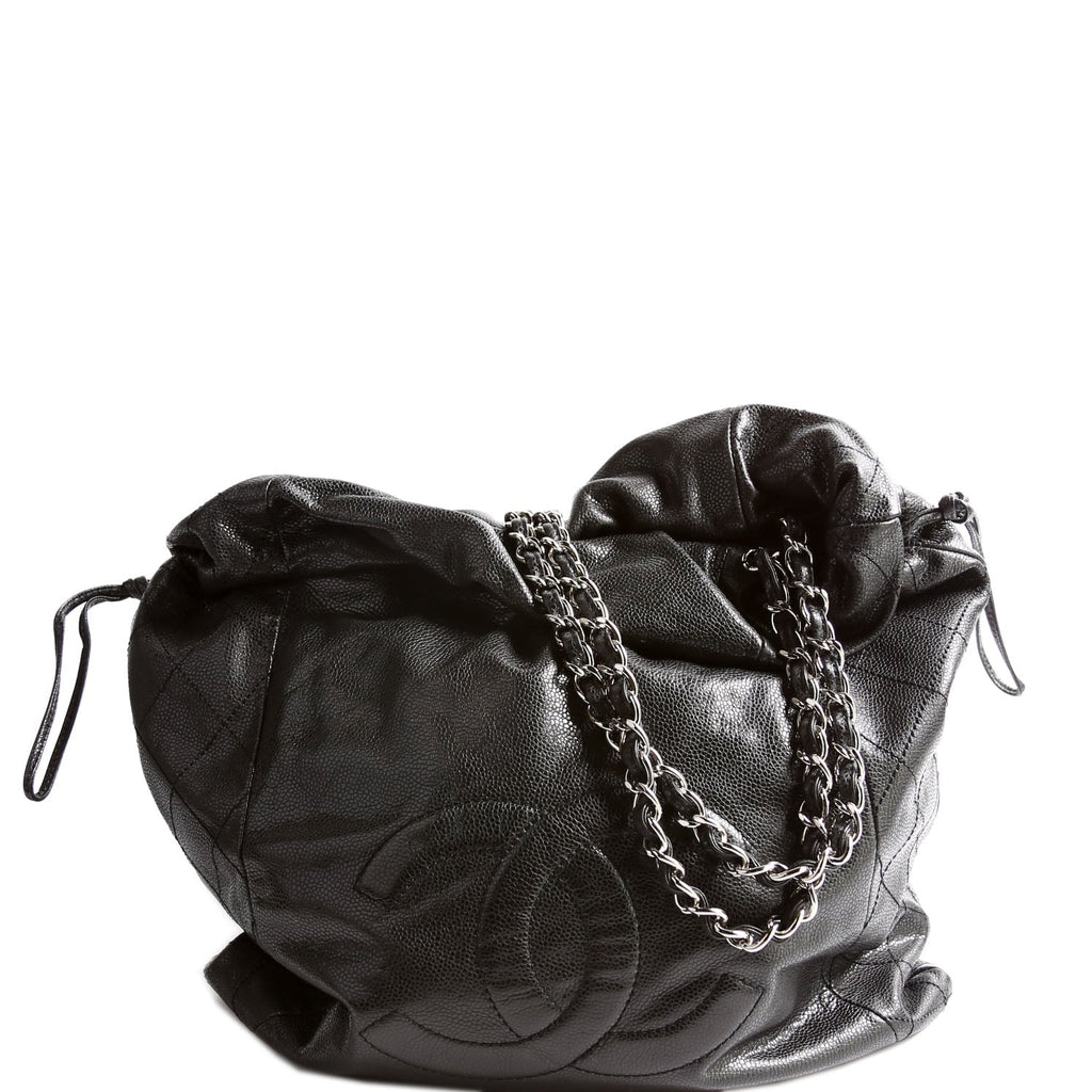 Caviar 31 Drawstring Tote 13M Black