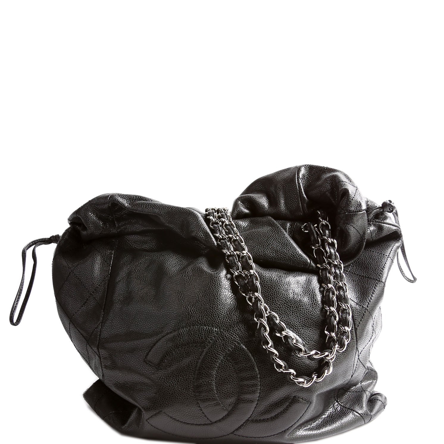 Caviar 31 Drawstring Tote 13M Black