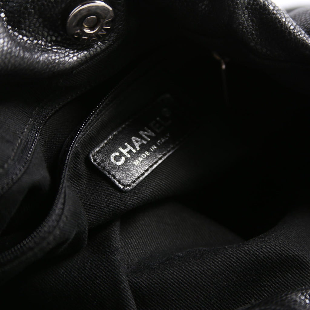 Caviar 31 Drawstring Tote 13M Black
