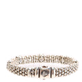 Fluted Beaded Bracelet 9MM 925