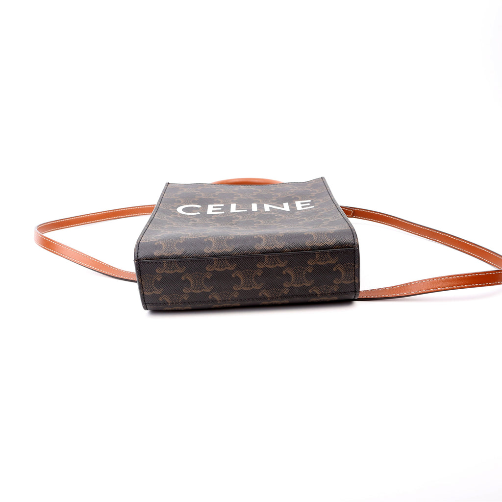 Vertical Cabas Mini Triomphe Canvas