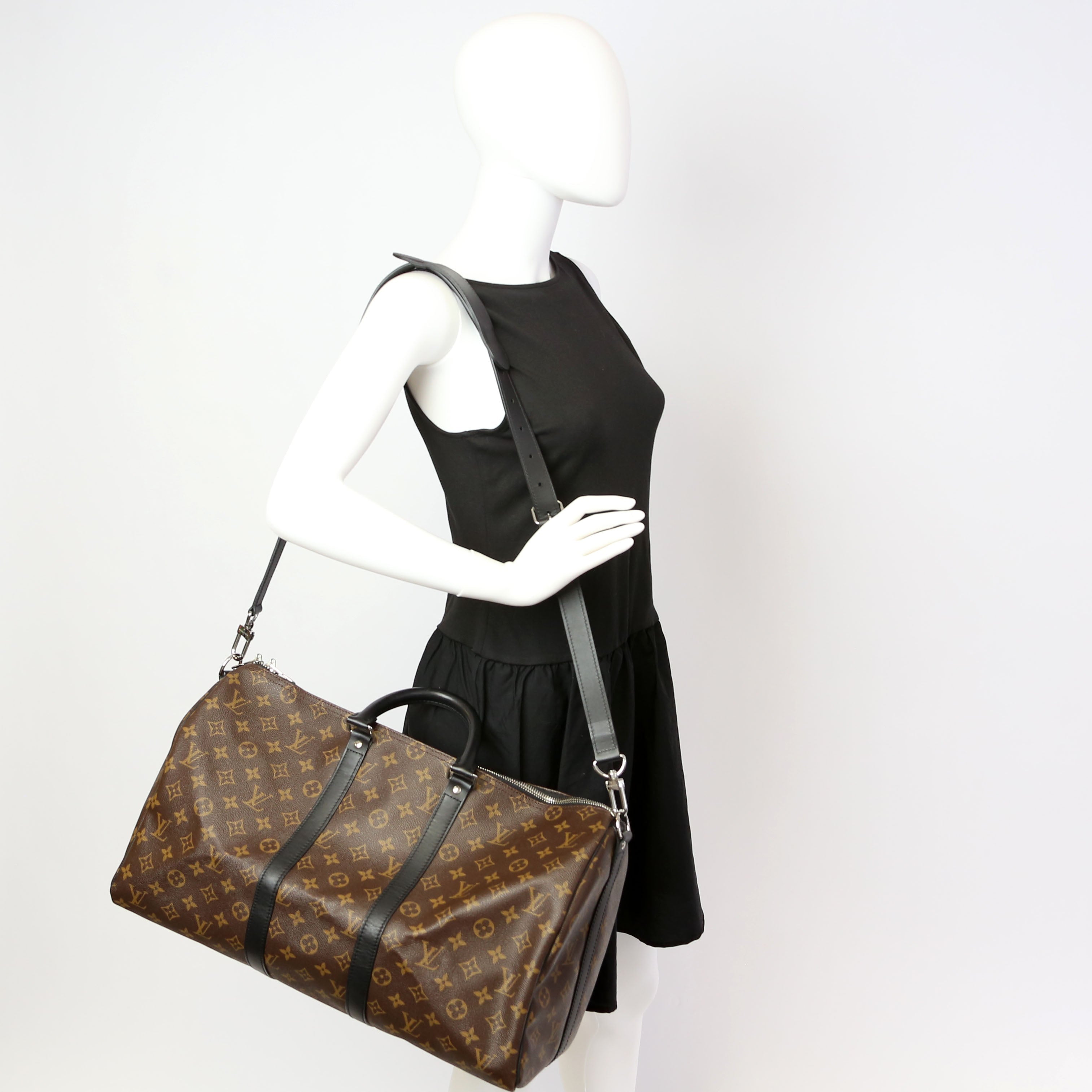 Keepall 45 With Strap Macassar