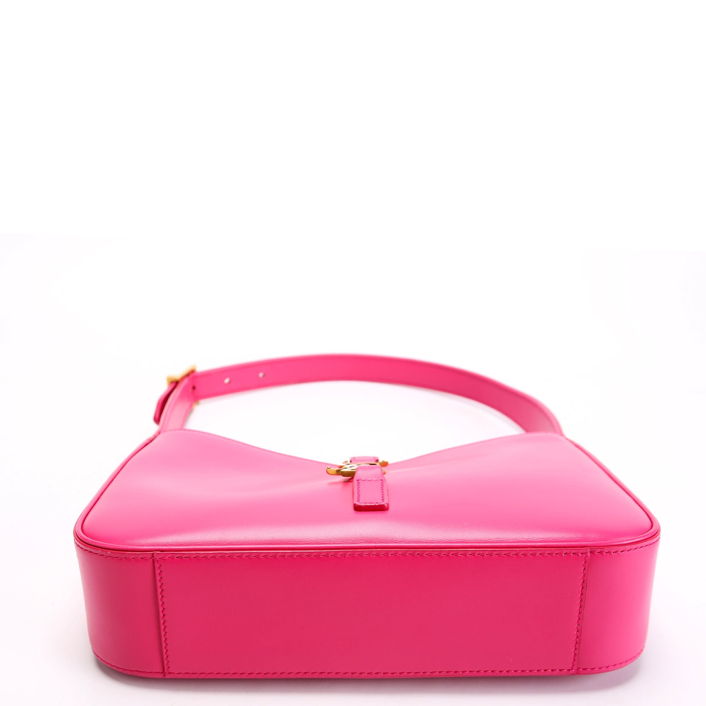 SAINT LAURENT 657228 Le 5 A 7 Hobo Leather Pink