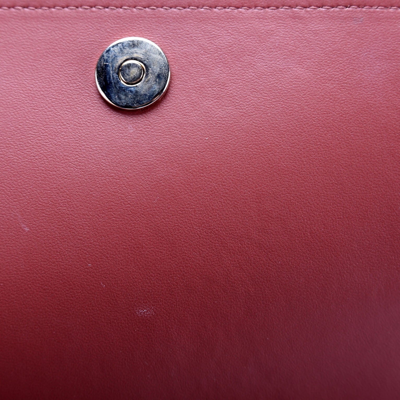 Dior Lady Dior Pouch With Inserts Lambskin Cannage Rust