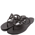 Egerie Rubber Sandals Size 38 Black