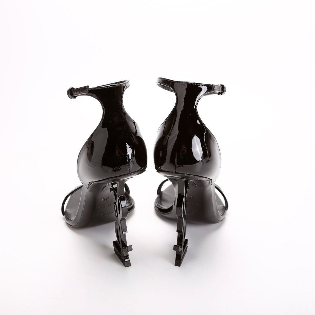 Opyum Sandal Heels Size 38 Black