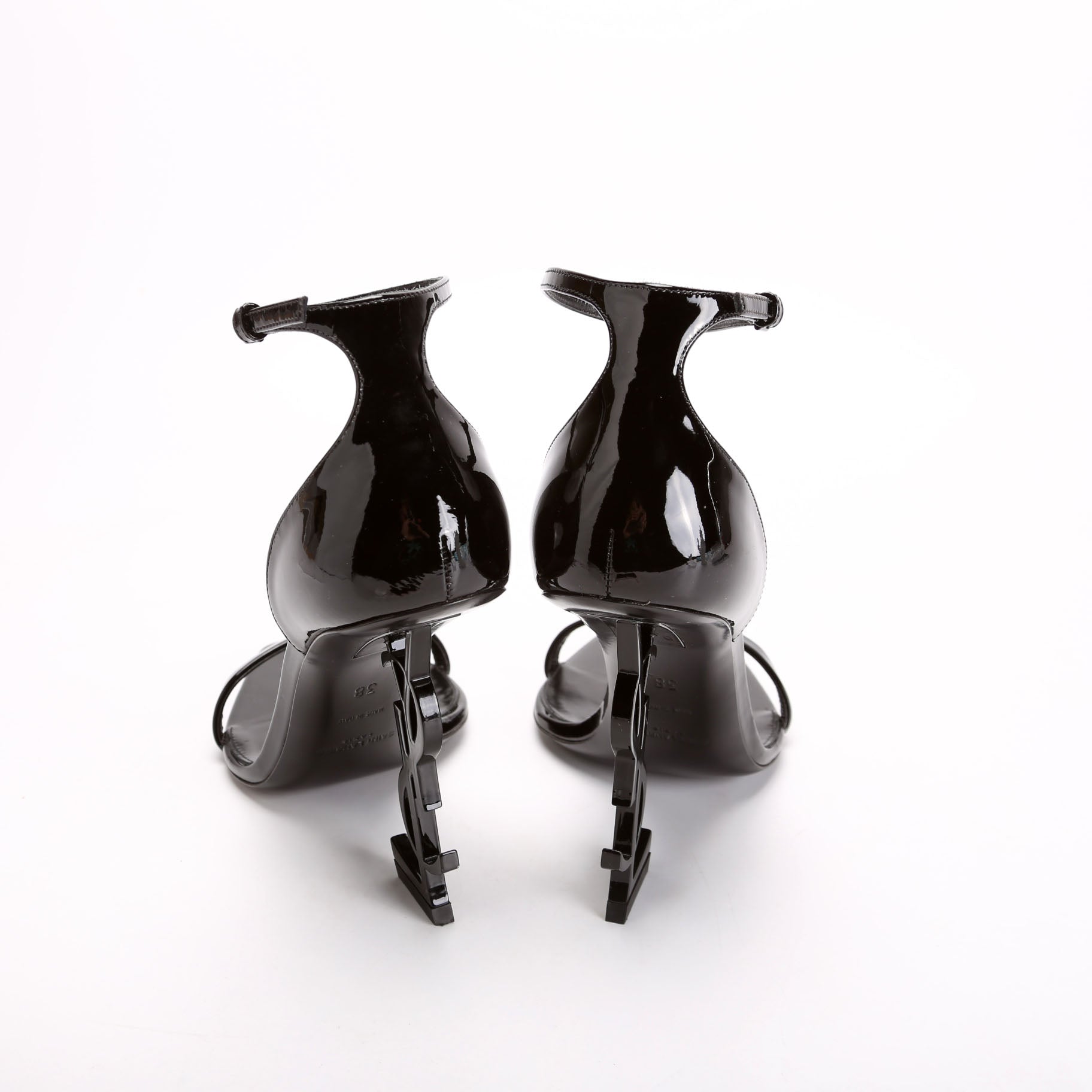 Opyum Sandal Heels Size 38 Black