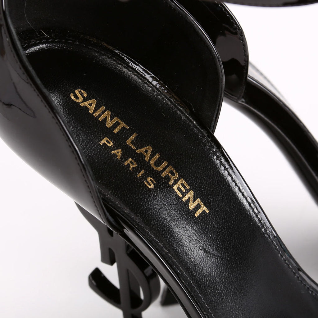 Opyum Sandal Heels Size 38 Black