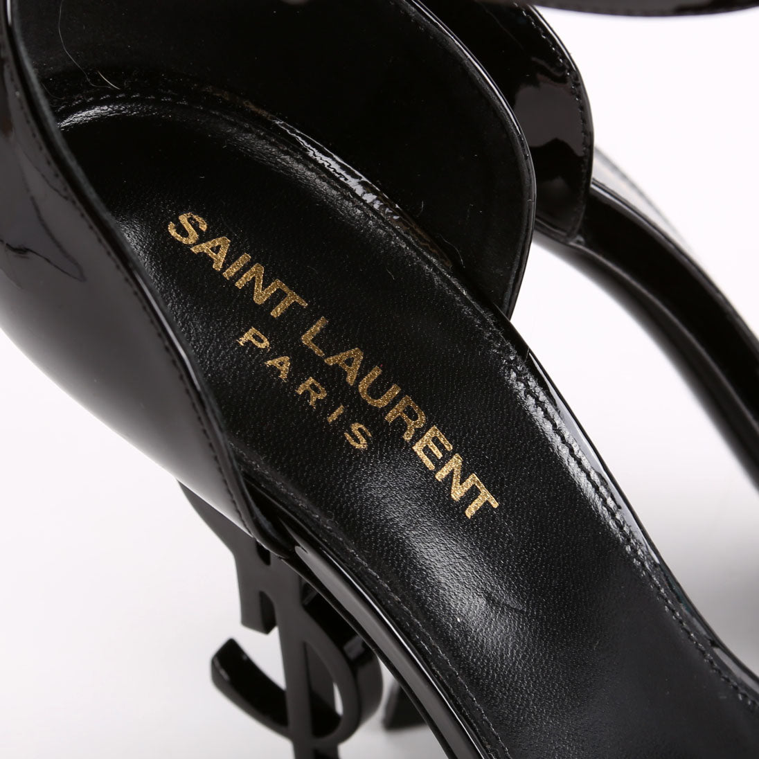 Opyum Sandal Heels Size 38 Black