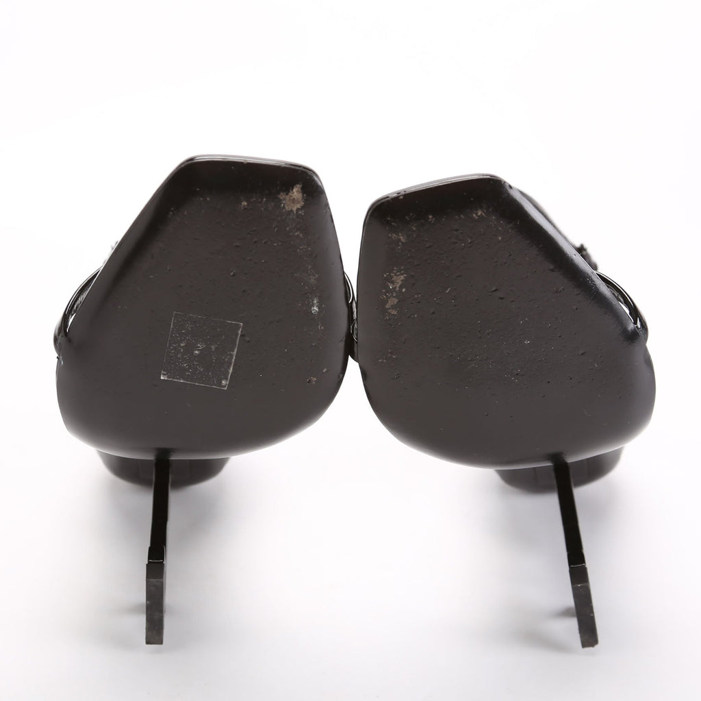 Opyum Sandal Heels Size 38 Black