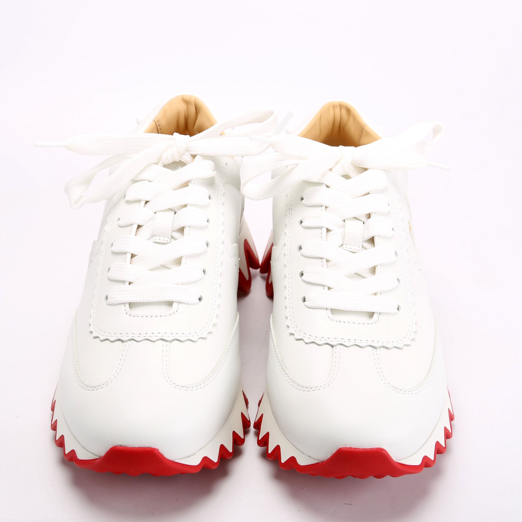 Loubishark Sneakers Size 38 White