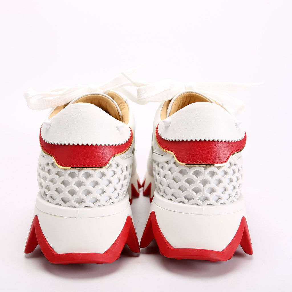 Loubishark Sneakers Size 38 White