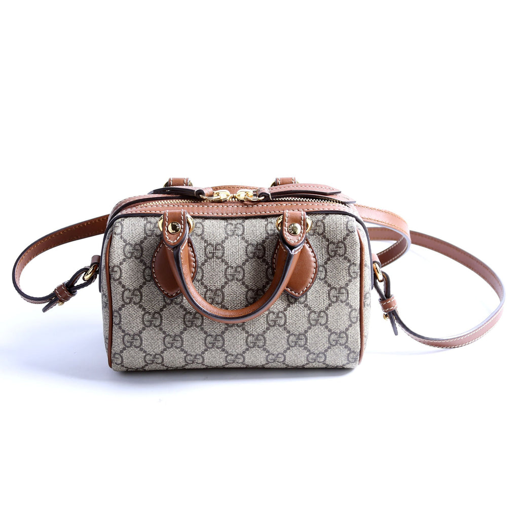 432123 GG Supreme Mini Boston