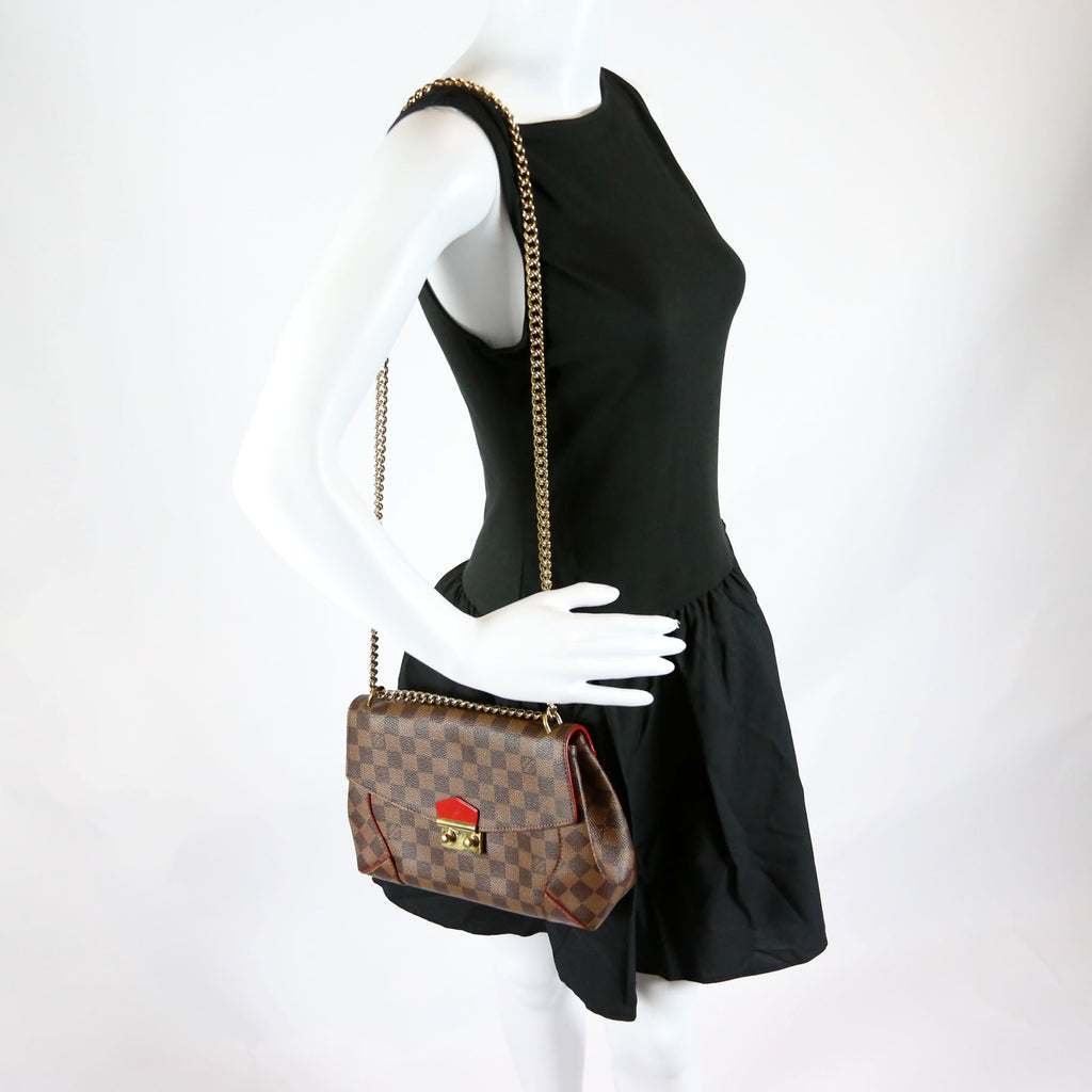Caissa Chain Clutch Ebene