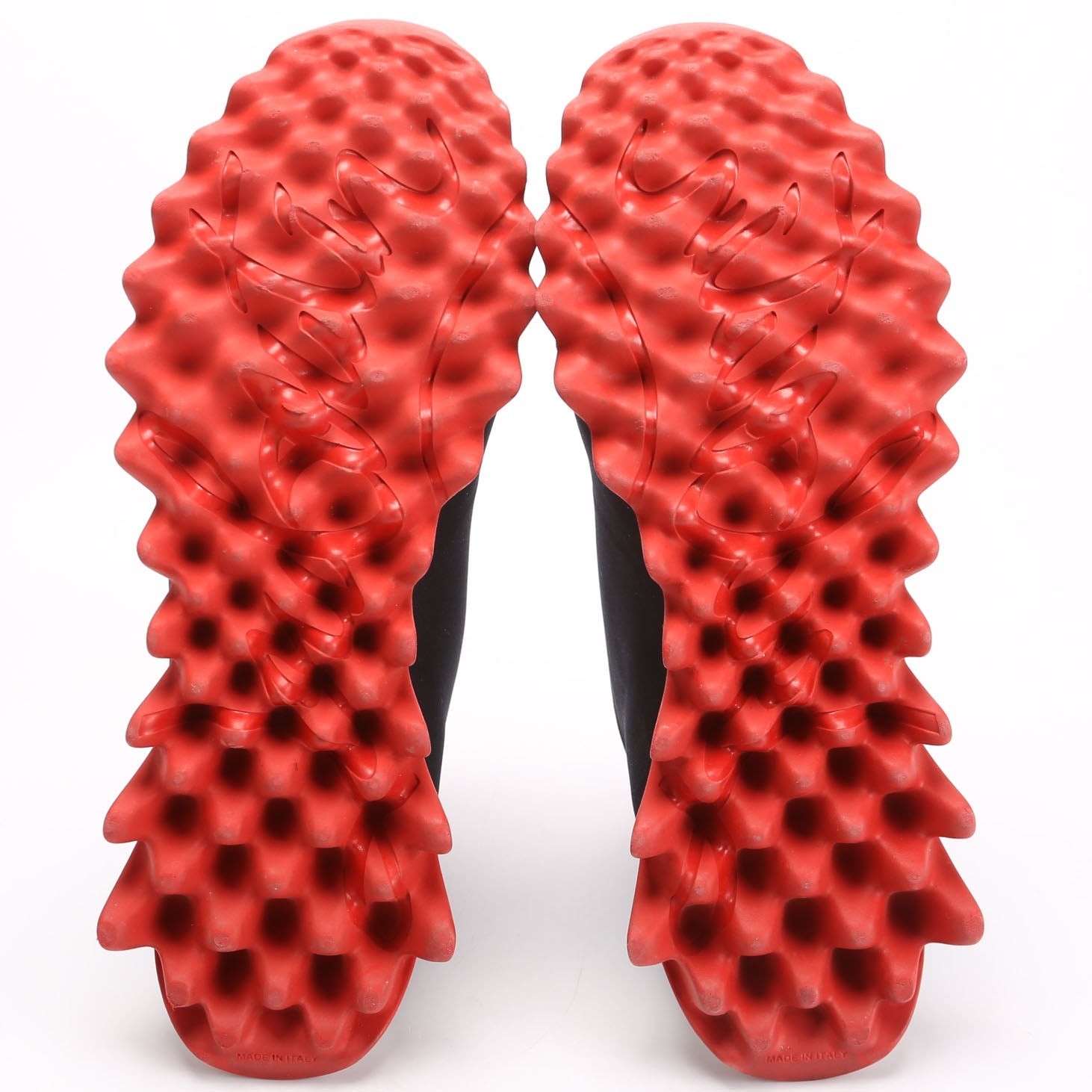 Tiketa Run Flat Sneakers Neoprene Size 37.5 Navy/Red/White