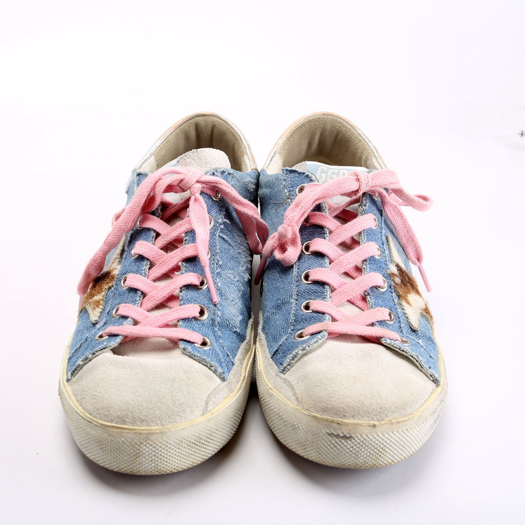 Superstar Sneaker Size 39 Denim/Pink