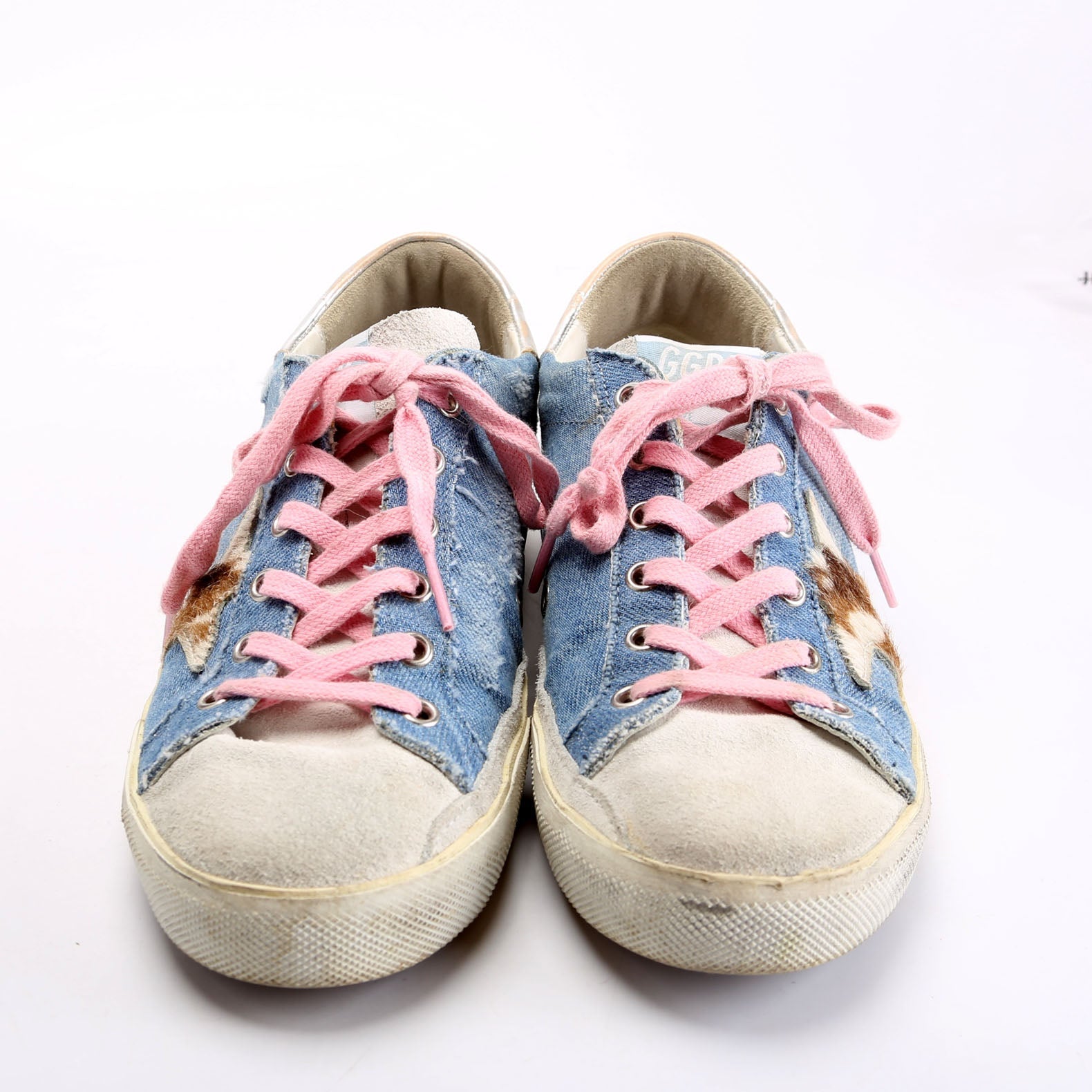Superstar Sneaker Size 39 Denim/Pink